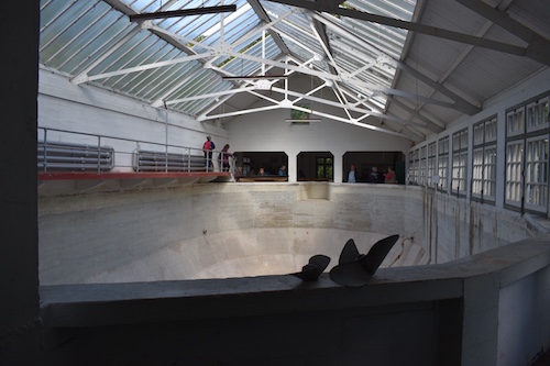 Thornycroft testing tank - interior