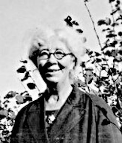 Kathleen Innes when she lived in Hampshire