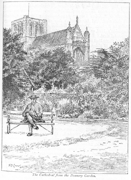 Sketch by Arthur Bentley Connor from Highways & Byways