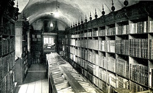 Winchester Cathedral LIbrary in 1948