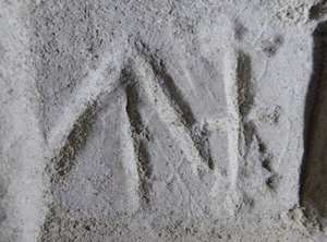 Graffito in the Undercroft