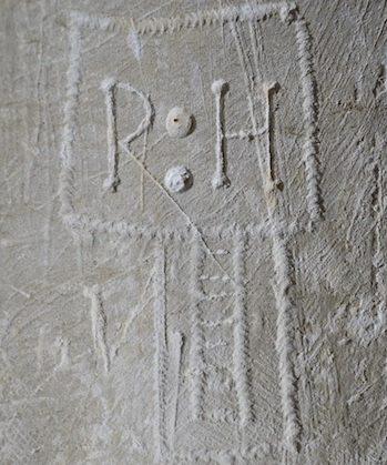 Initials from St John the Baptist, Winchester