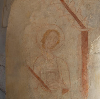 Wall Painting, St Mary's Church, Ashley
