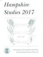 Vol 72, 2017, Hampshire Studies - front cover