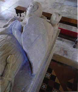 Tomb Effigy - Michelmersh Church
