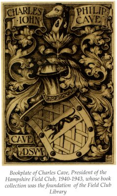 Bookplate of Charles Cave