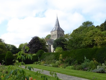 Church from Court House Garden