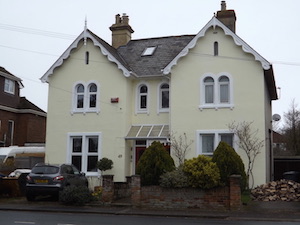 Early houses on Burgess Road