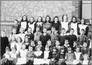 Schoolchildren in LIss