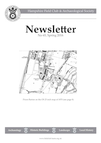 Newsletter 65 – Spring 2016