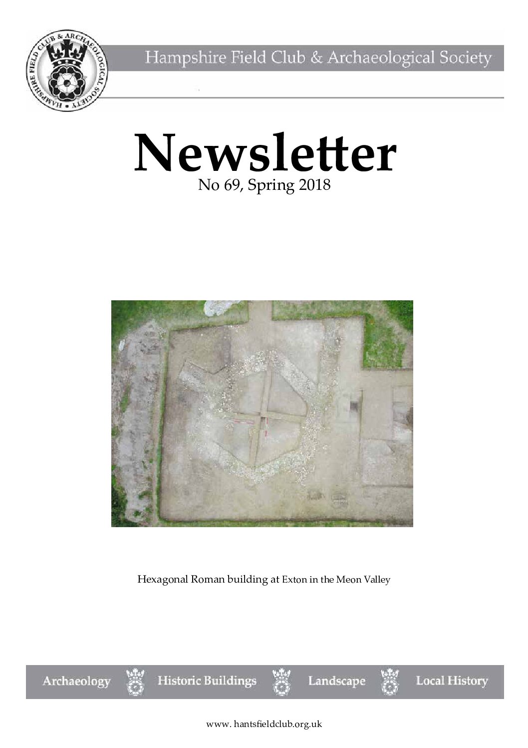 Newsletter 69 – Spring 2018