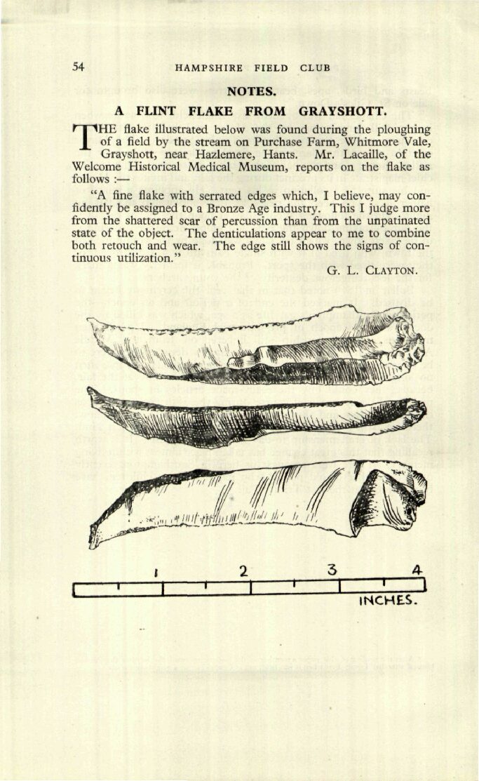Archaeological Notes