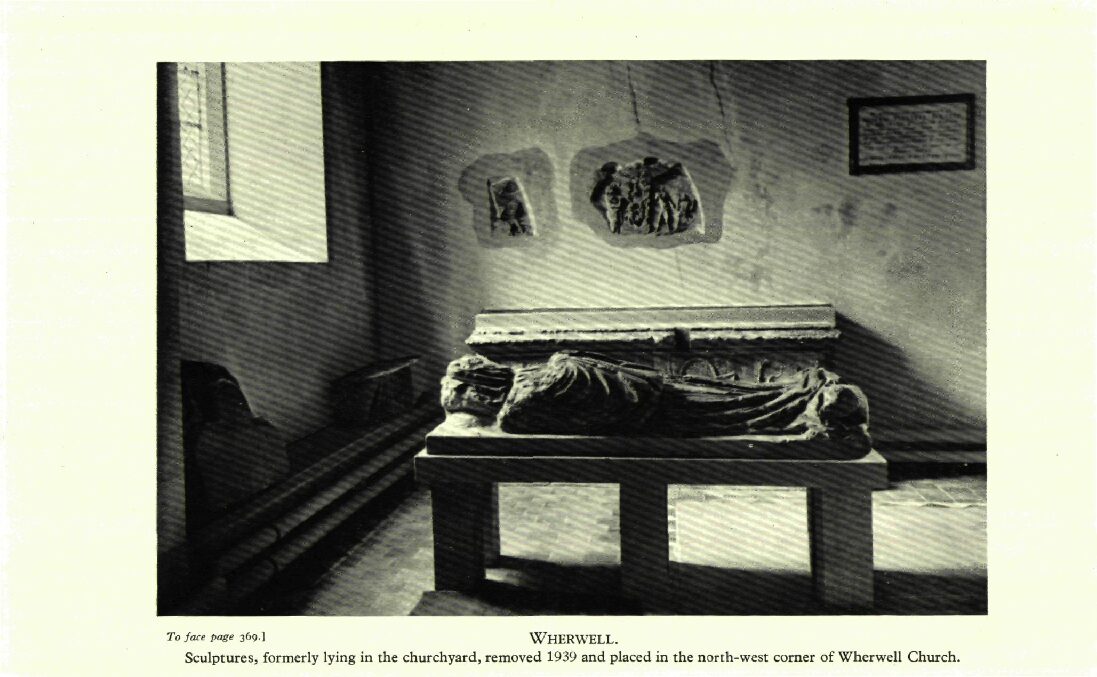 Fragments of Architecture and Sculpture at Wherwhell Church