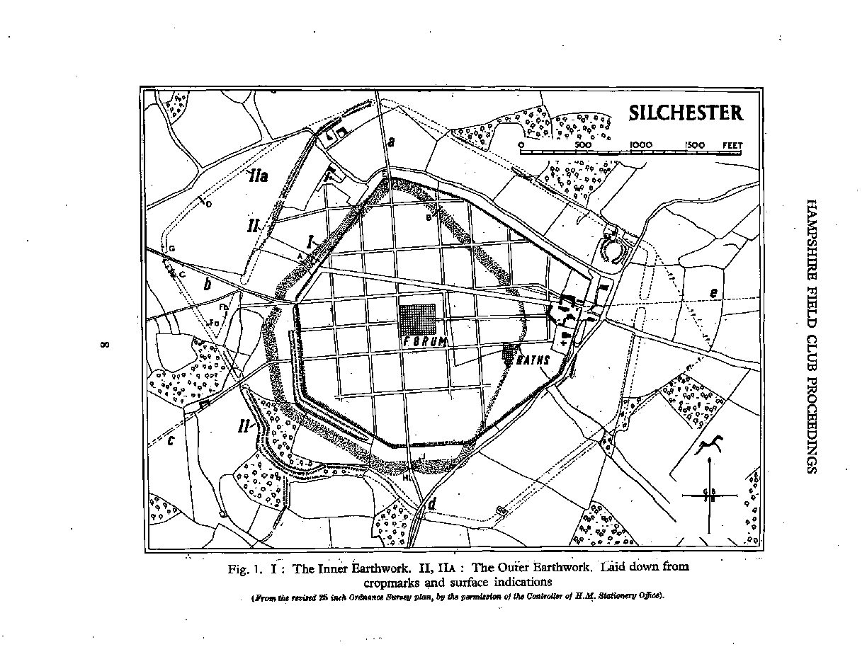 Excavations at Silchester, 1954-7 : an Interim Report