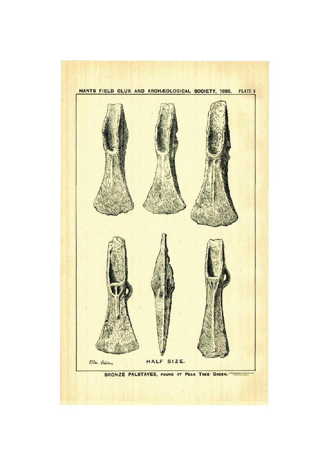 Bronze Implements from the Neighbourhood of Southampton