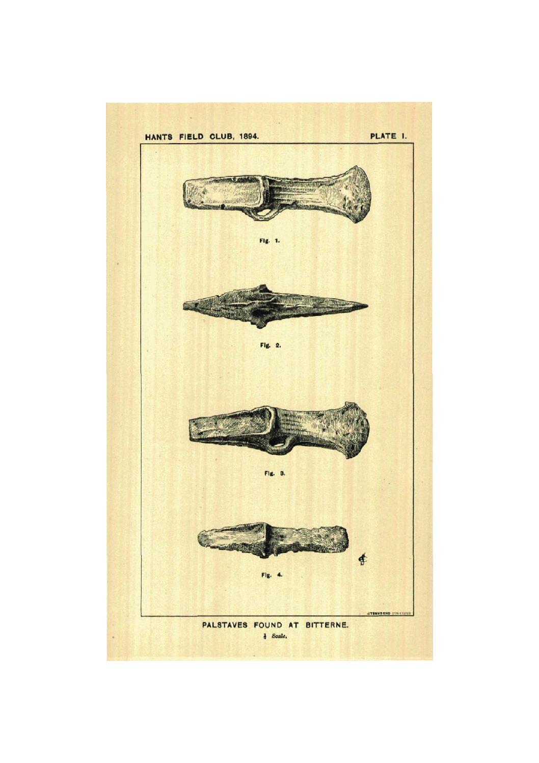 A Hoard of Bronze Implements found at Bitterne
