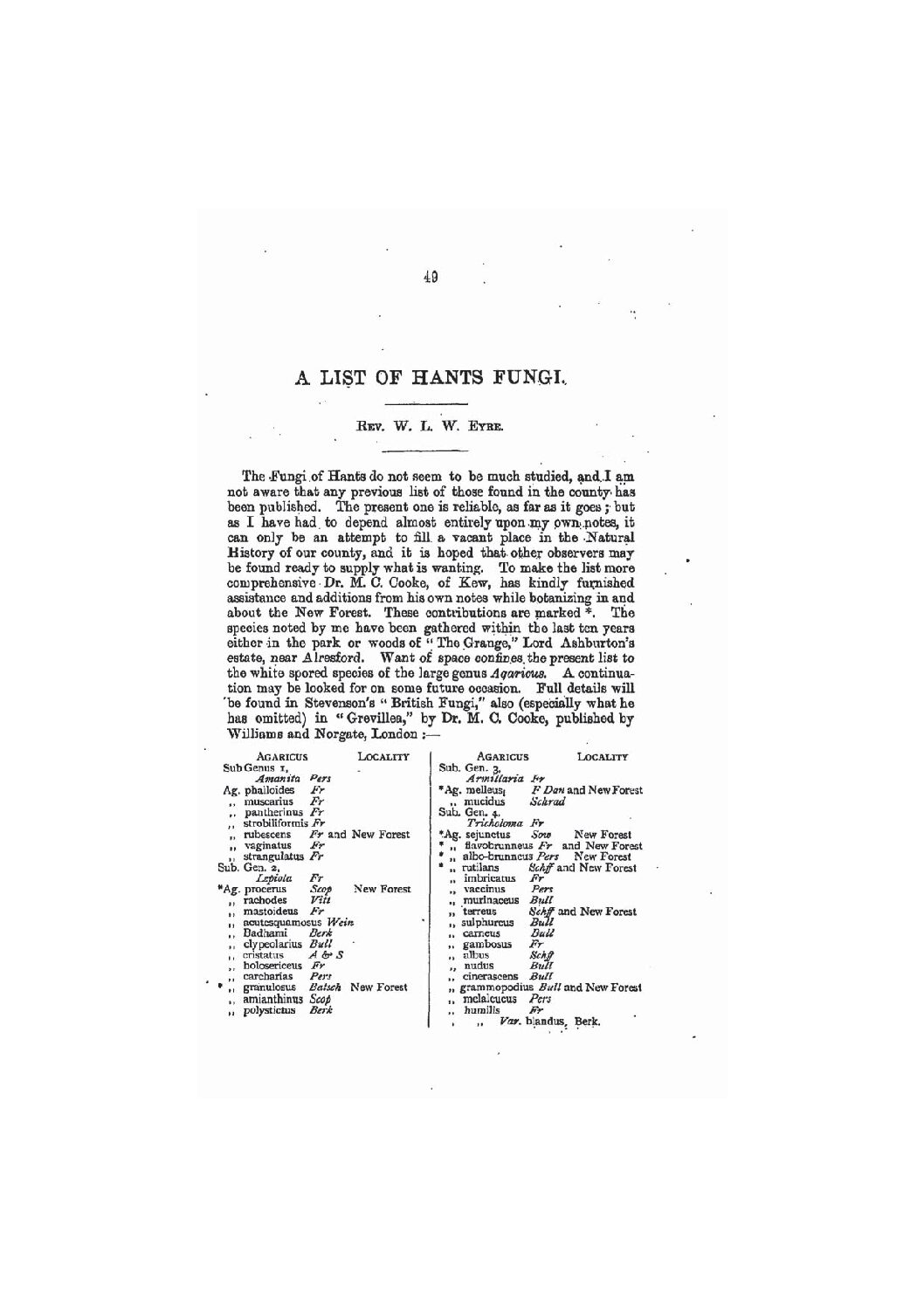Proc Hants Field Club & Archaeol Soc