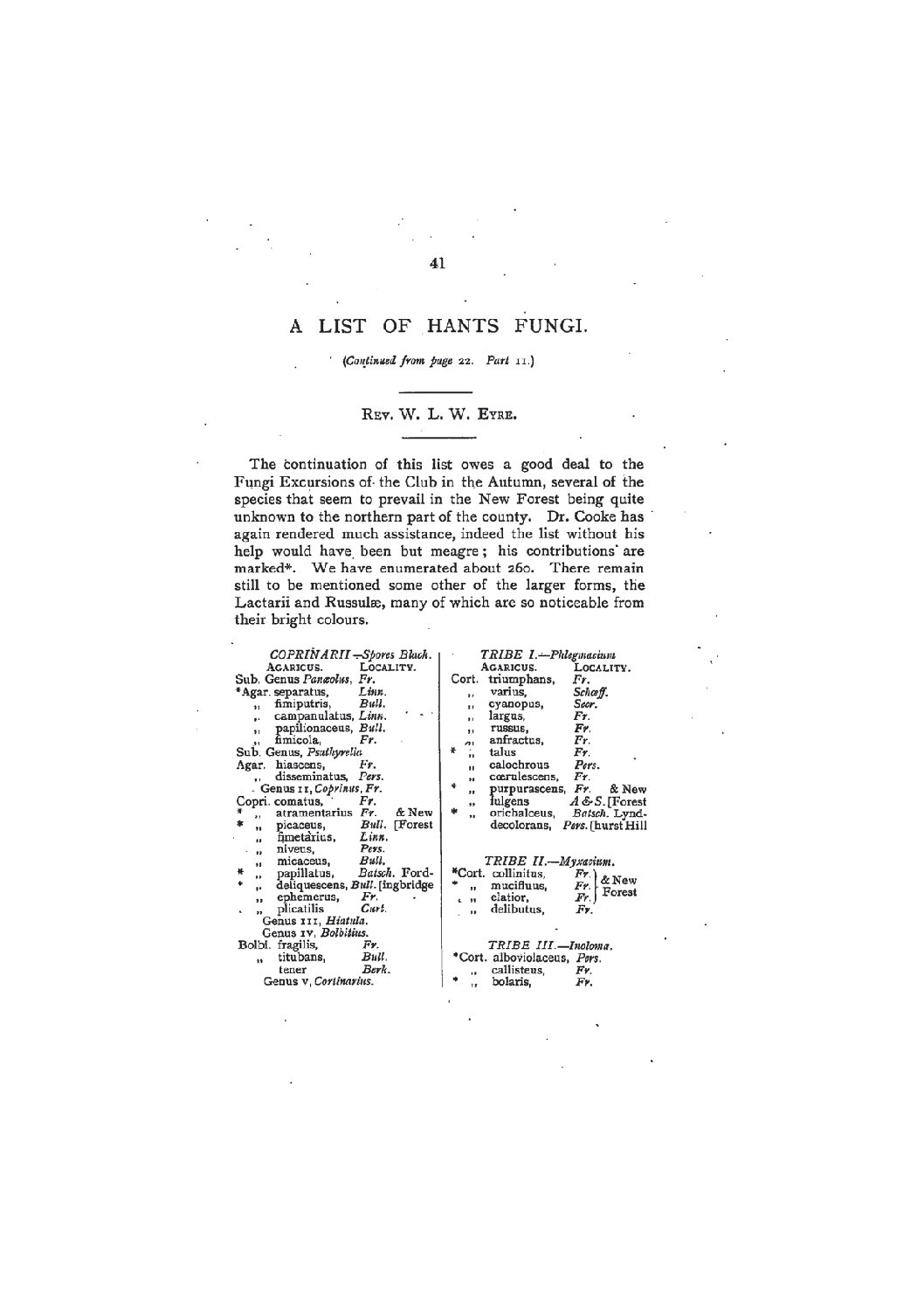 Proc Hants Field Club & Archaeol Soc