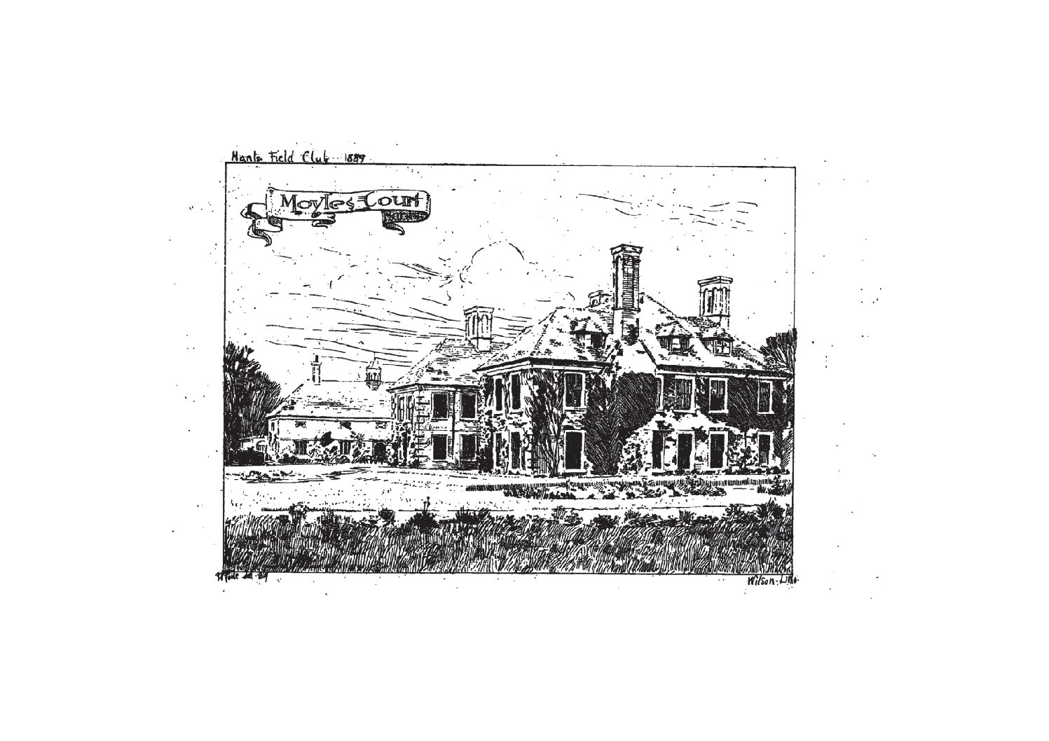 Moyles Court and Dame Alicia Lisle