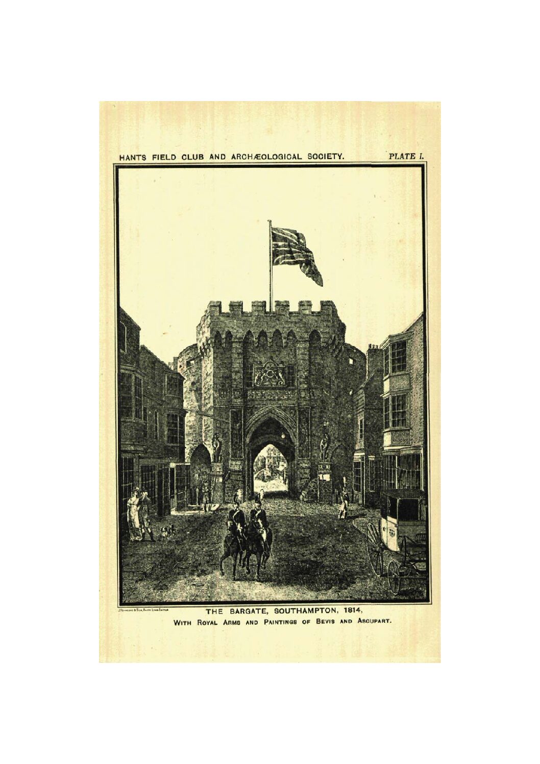 The Heraldry and Exterior Decorations of the Bargate, Southampton (with Architectural Notes by Lucas, R M D)