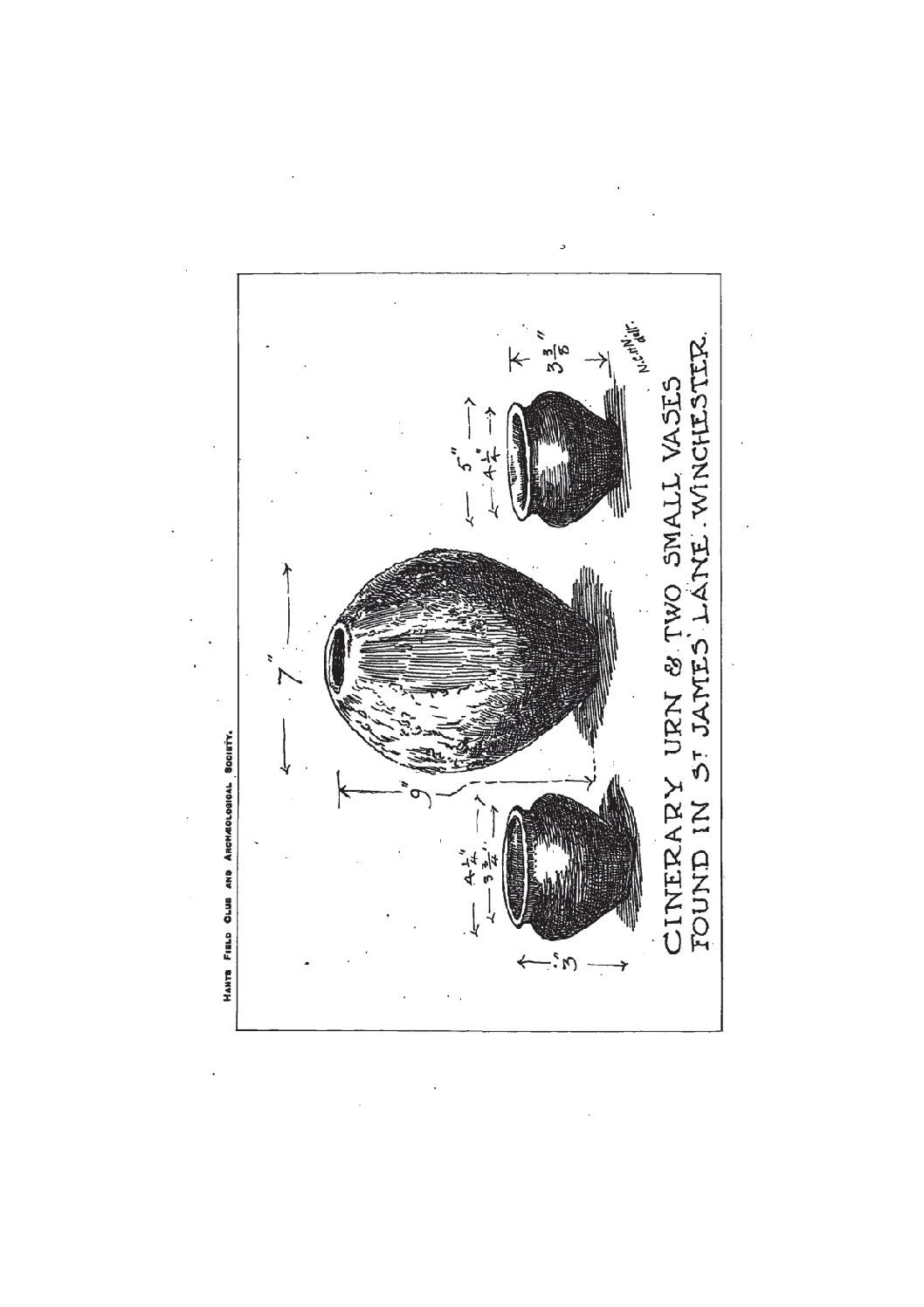 Notes on some Roman Urns found at Winchester