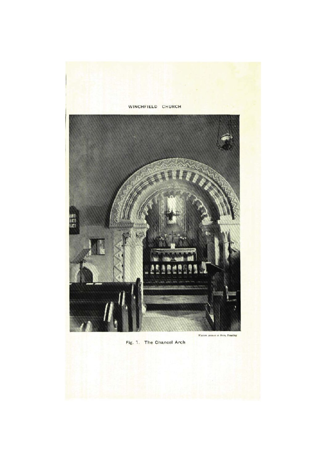The Norman Doorways in the Churches in the Northern Part of Hampshire