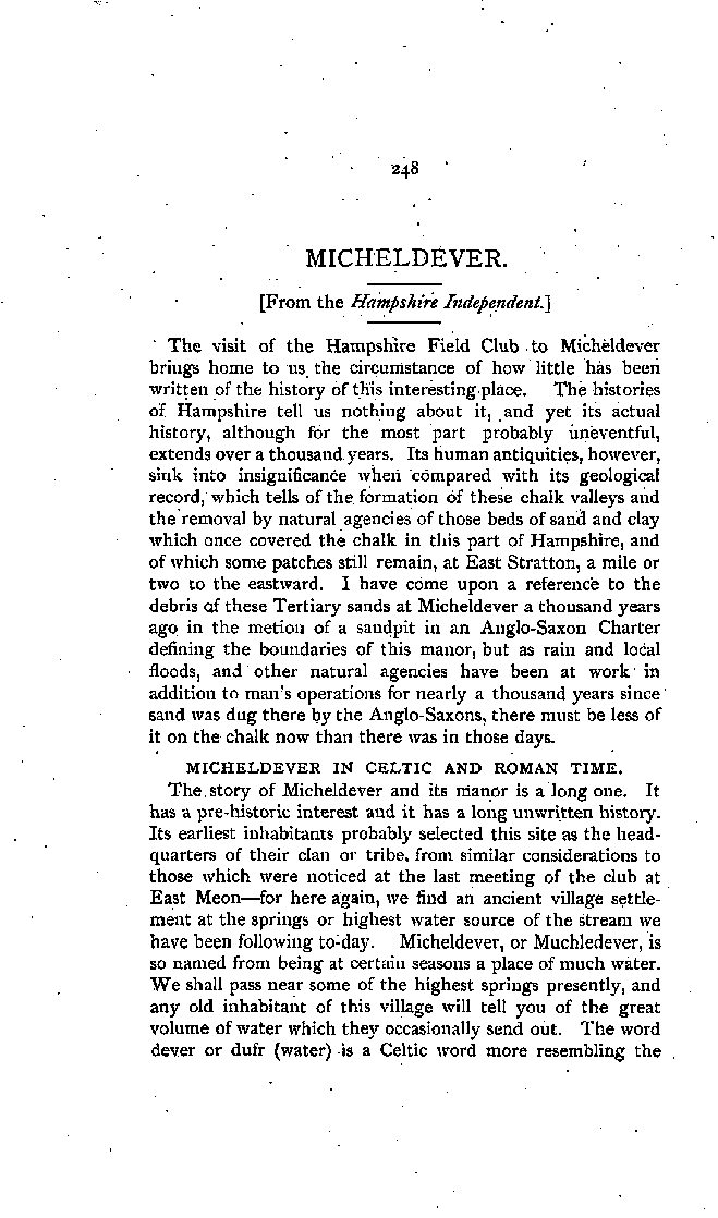 Micheldever