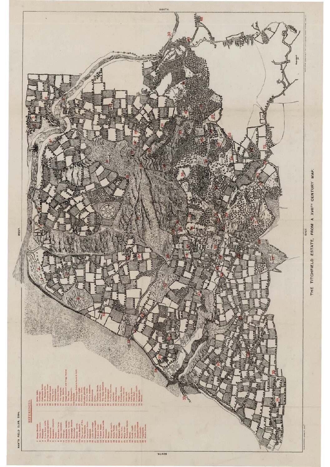 Remarks on an Old Map of a Portion of the Ancient Parish of Titchfield