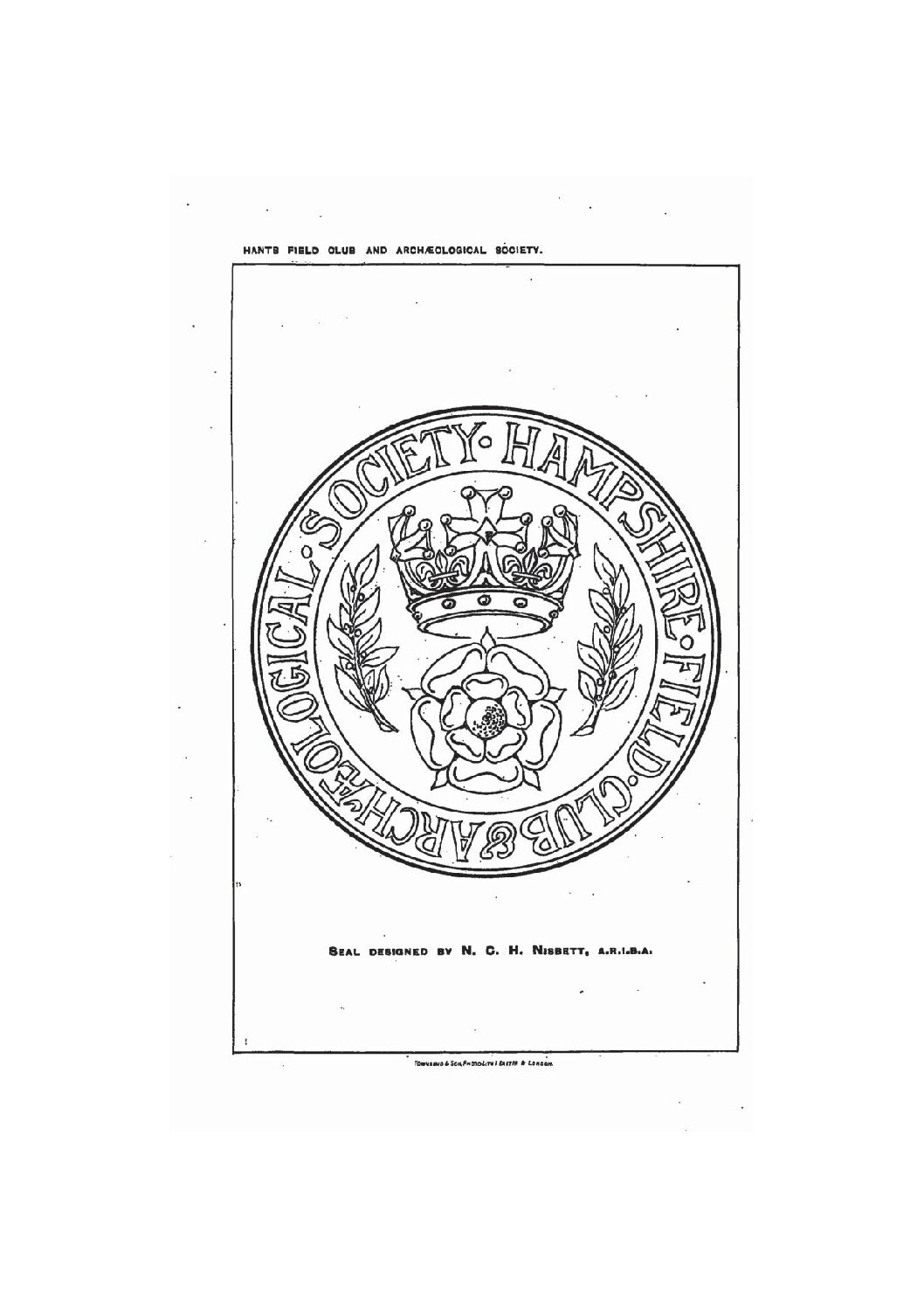 On the New Device or Seal of the Hants Field Club and Archaeological Society
