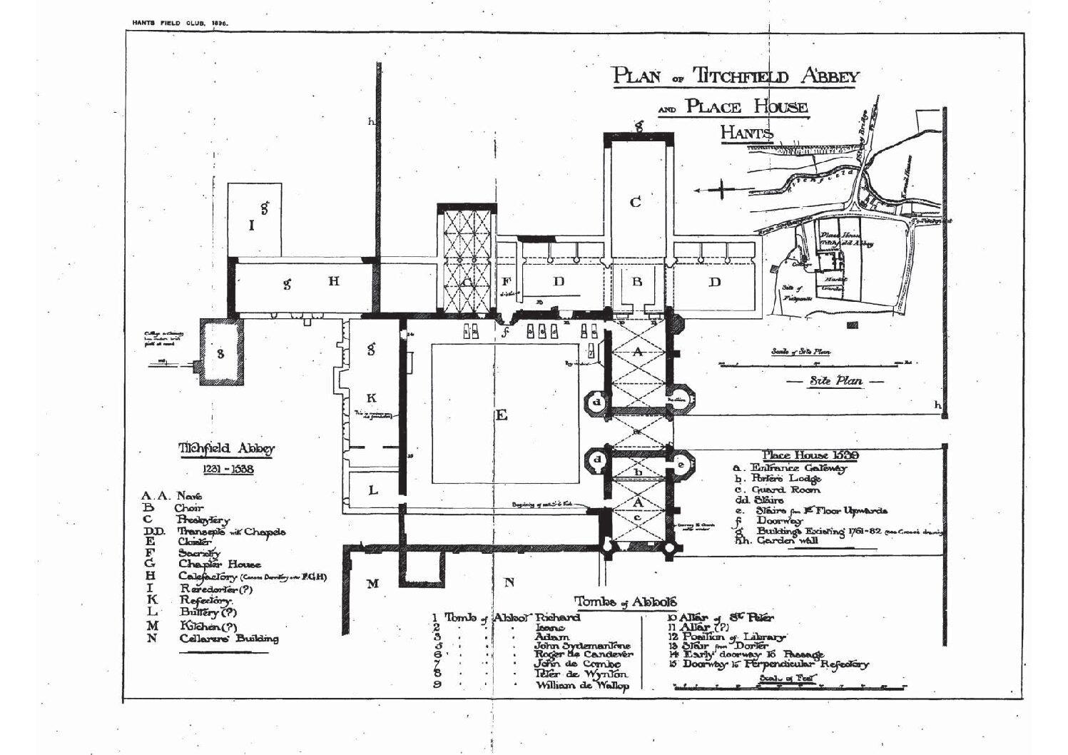 Titchfield Abbey and Place House