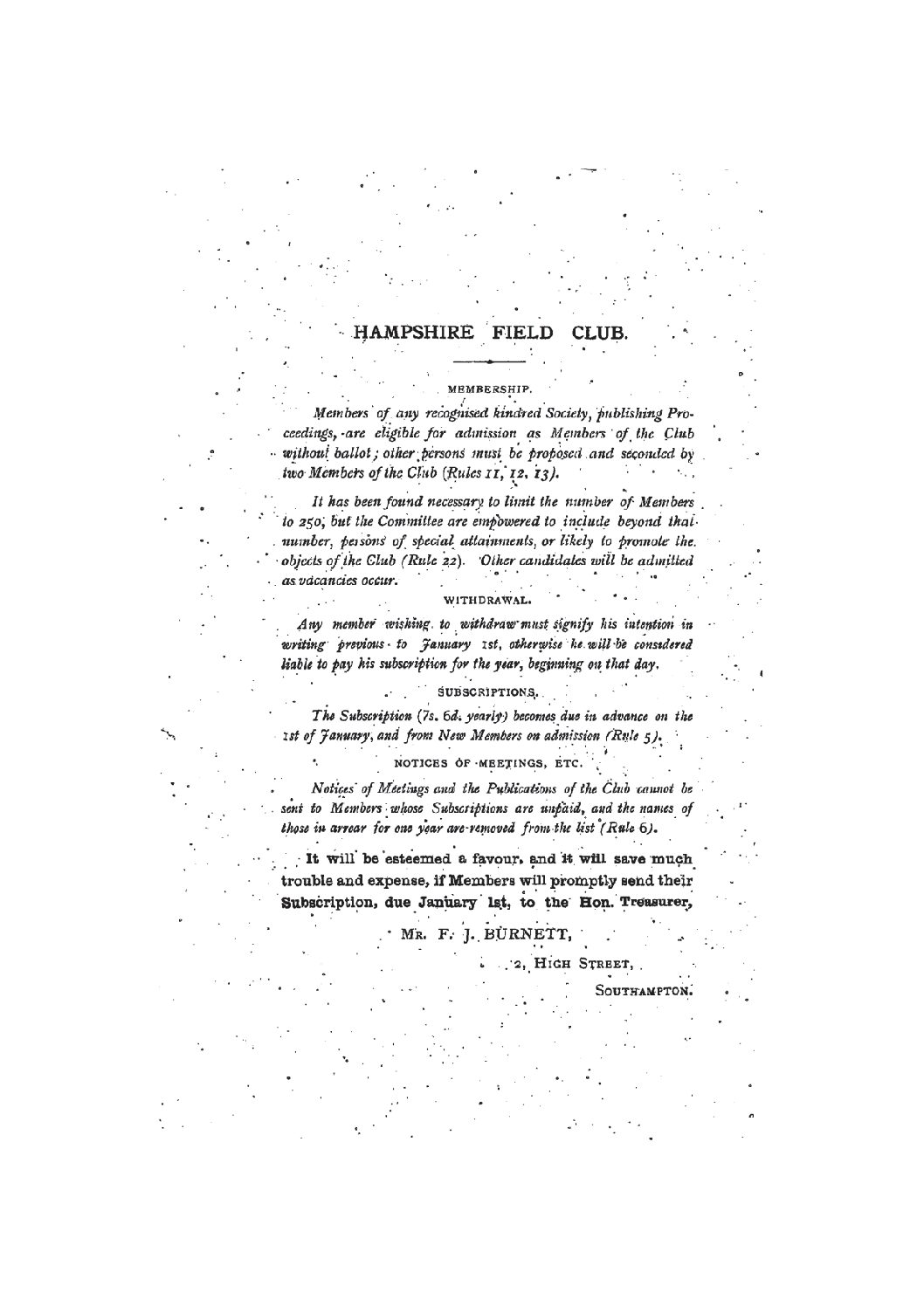 Cover, Title Page, General information on Proceedings, Contents Page and List of Officers