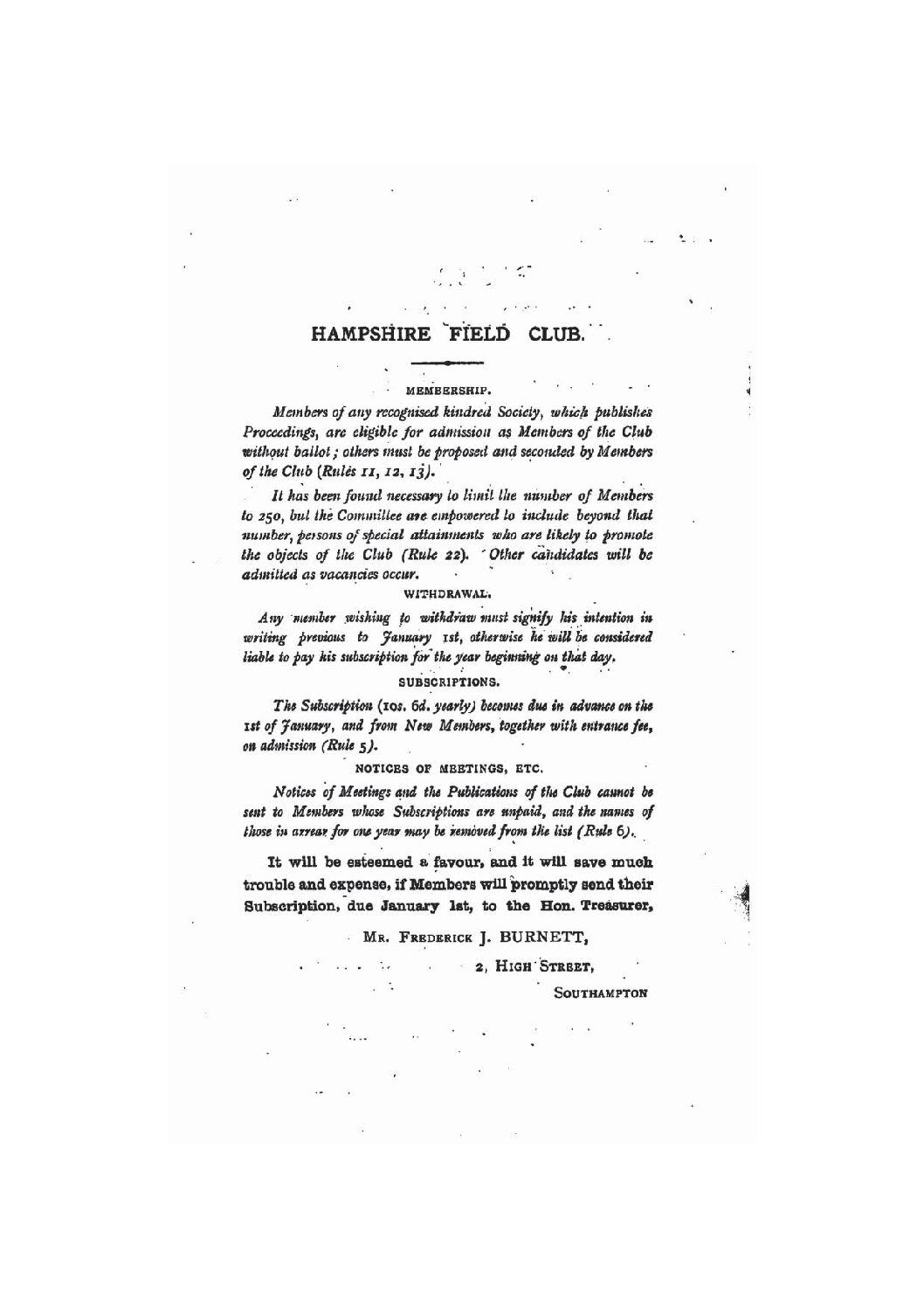 Cover, Title Page, General information on Proceedings, Contents Page and List of Officers