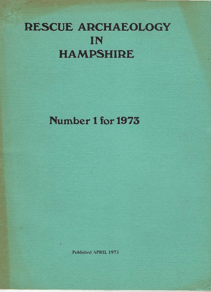 Rescue Archaeology in Hampshire 1