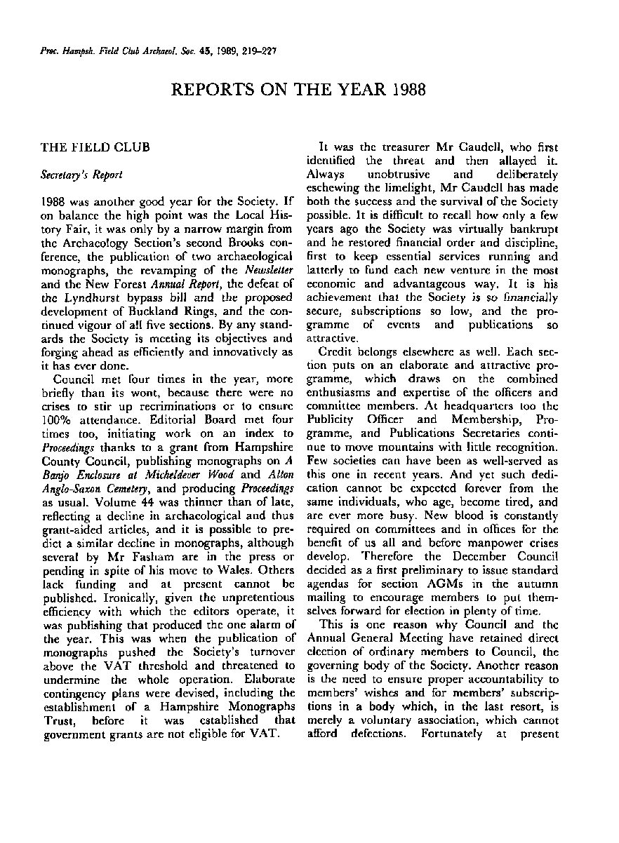 Proceedings, Vol 45, p.225
