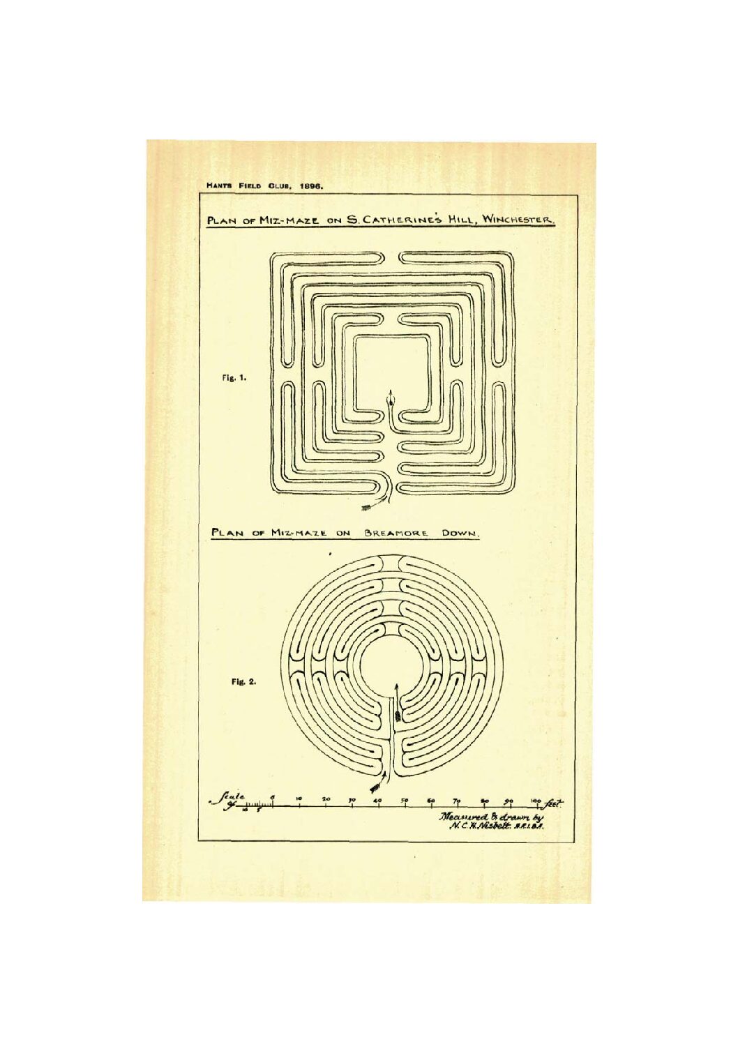 Ancient Hampshire Mazes