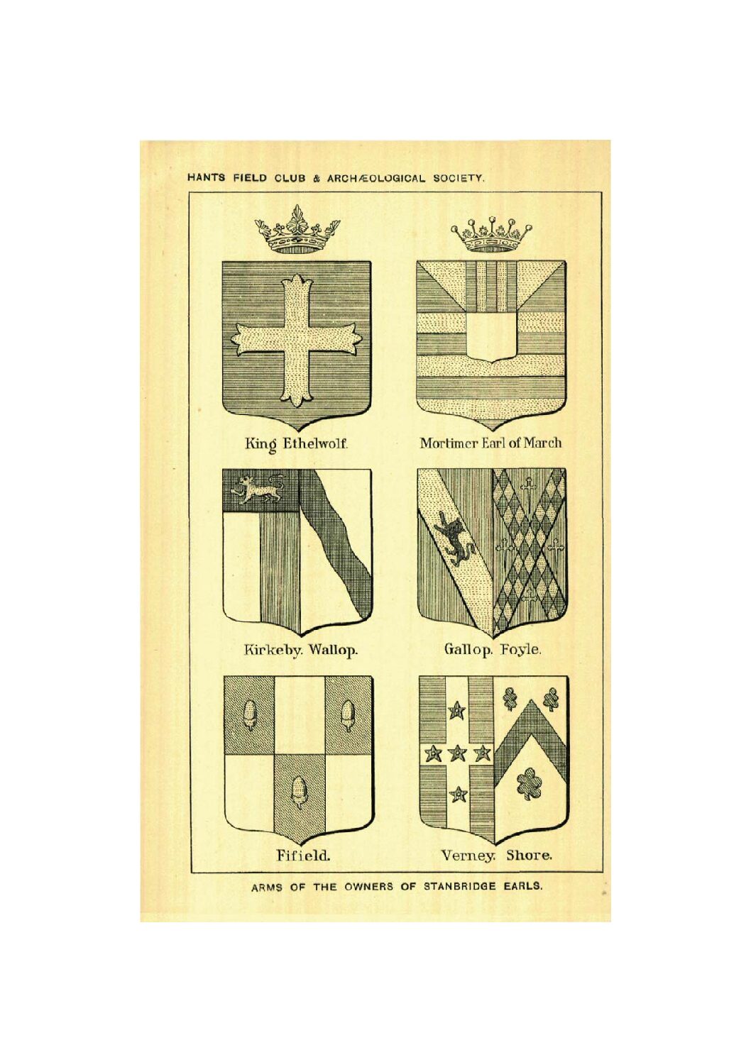 Some Notes on the Manor of Stanbridge Earls inthe Parish of Romsey Extra