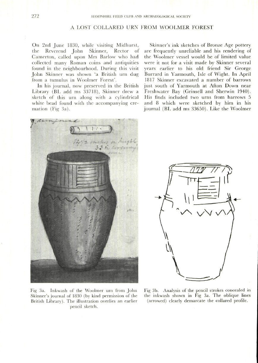 A Lost Collared Urn