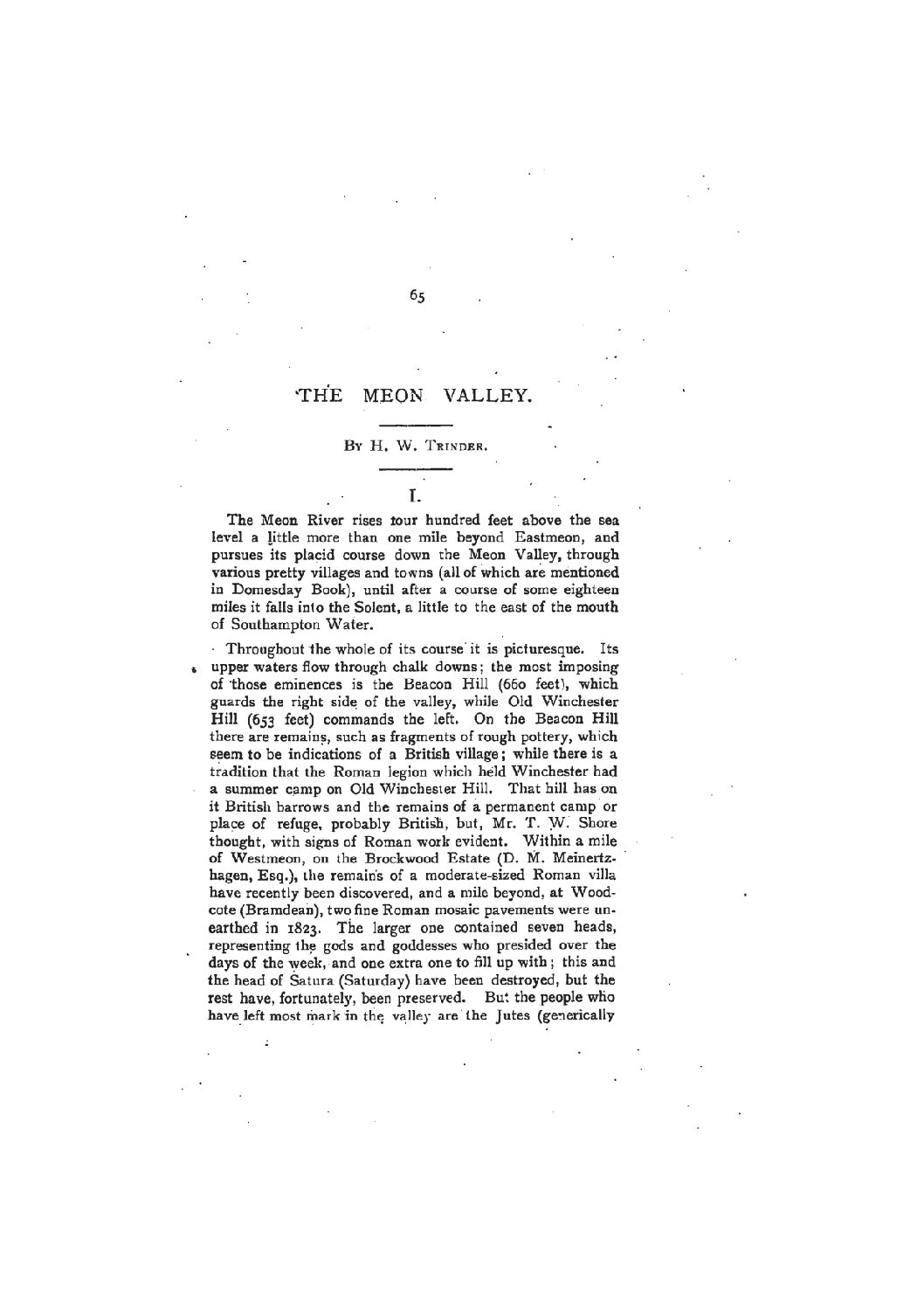 The Meon Valley
