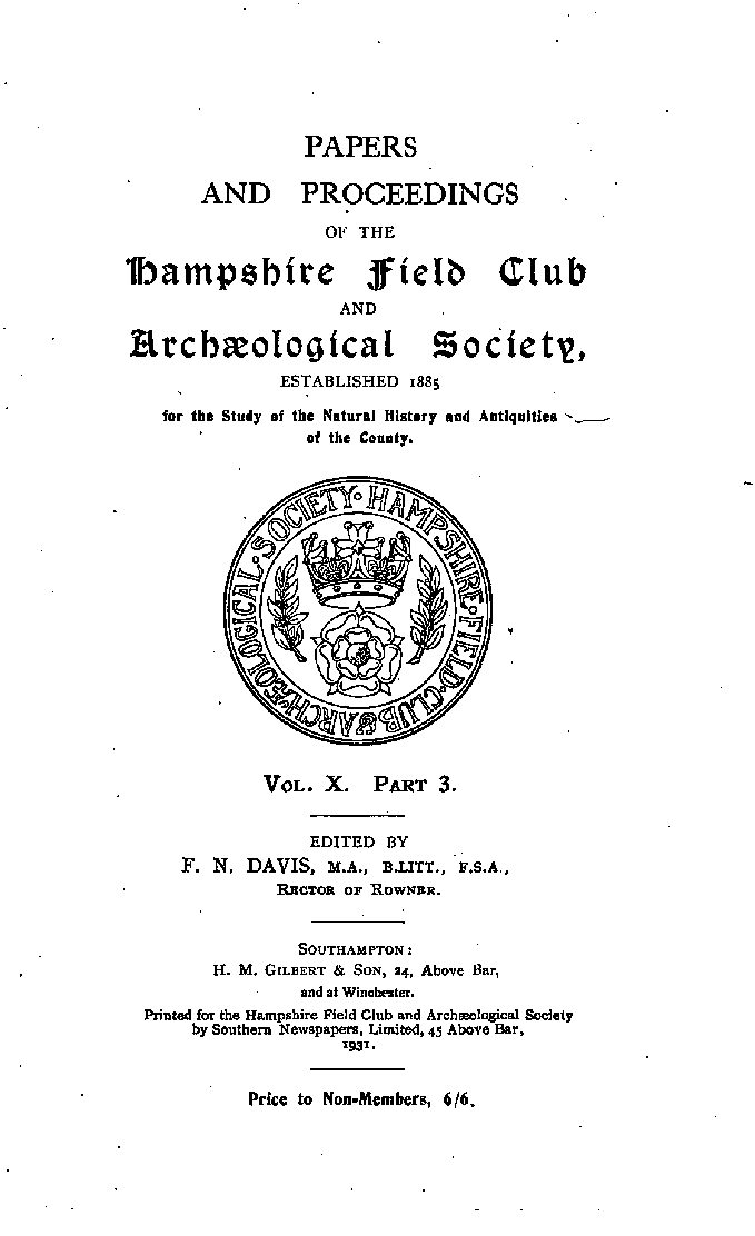 Cover, Title Page, General information on Proceedings, Contents Page and List of Officers