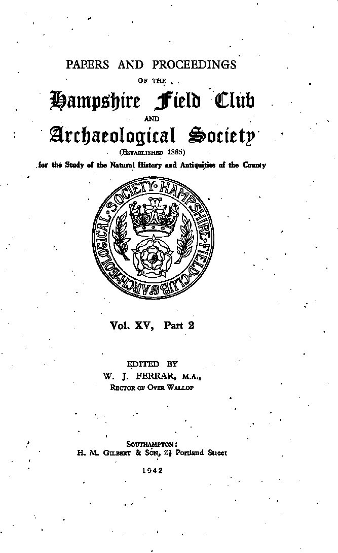 Cover, Title Page, General information on Proceedings, Contents Page and List of Officers