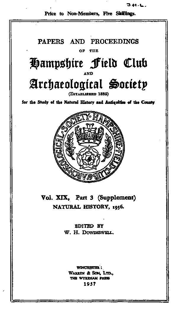 Part 3 Supplement: Natural History 1956
