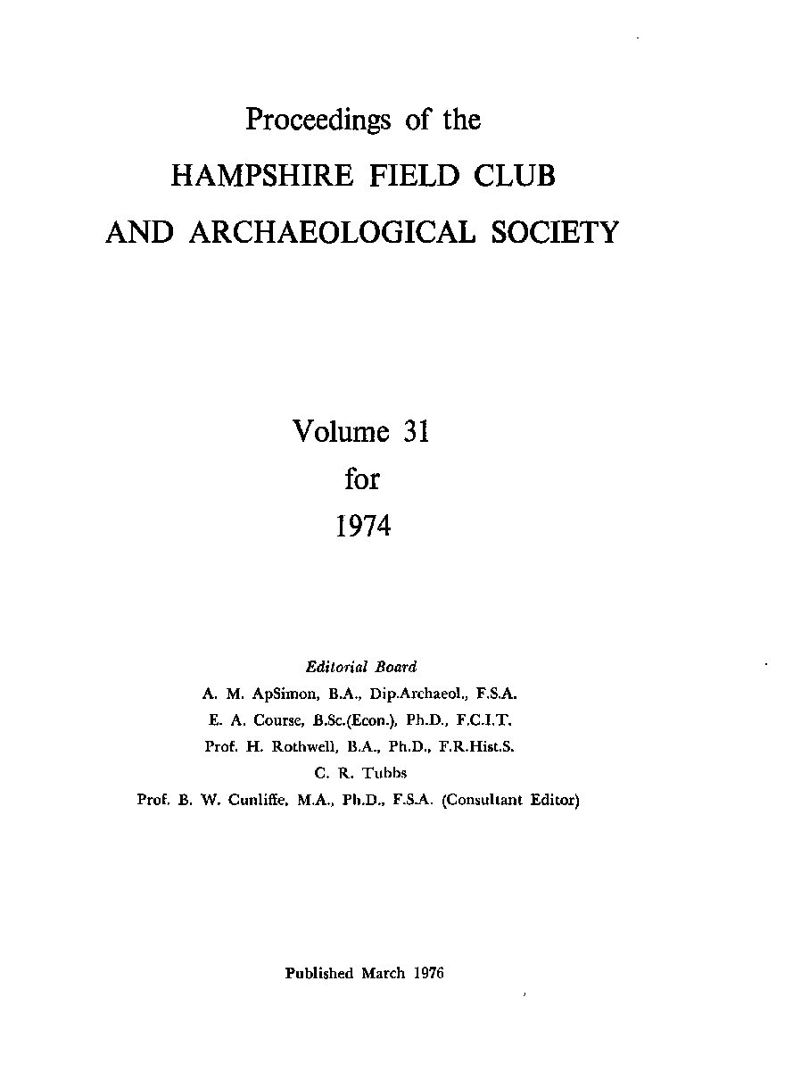 Cover, Title Page, General information on Proceedings, Contents Page and List of Officers