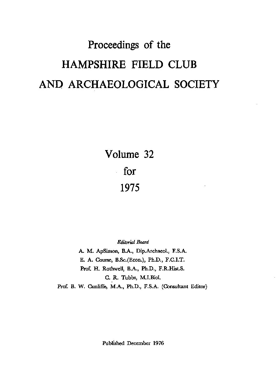 Cover, Title Page, General information on Proceedings, Contents Page and List of Officers