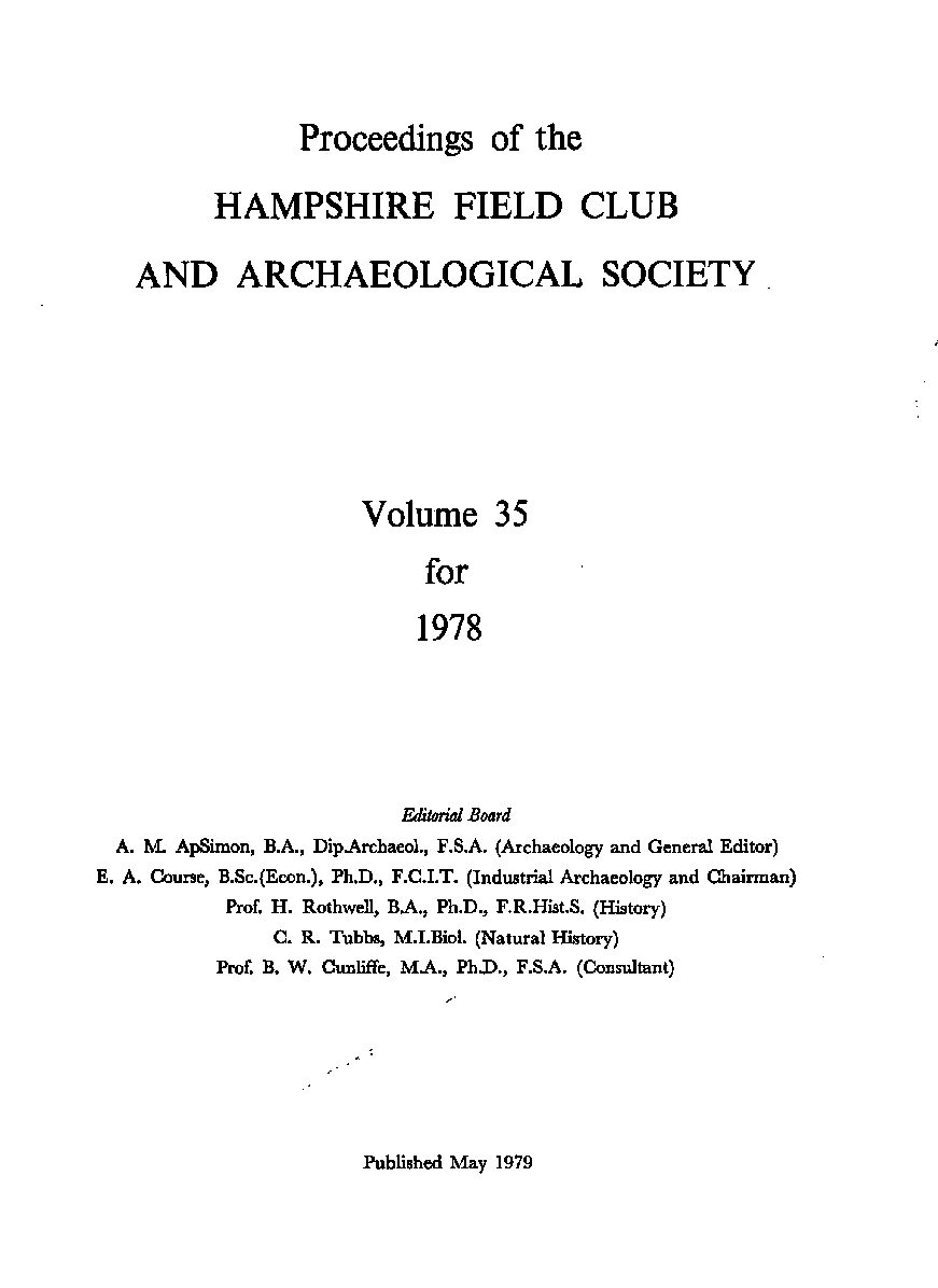 Cover, Title Page, General information on Proceedings, Contents Page and List of Officers