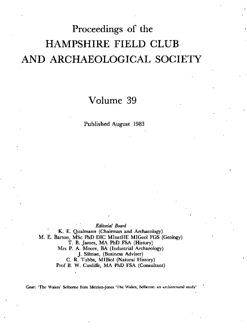Cover, Title Page, General information on Proceedings, Contents Page and List of Officers