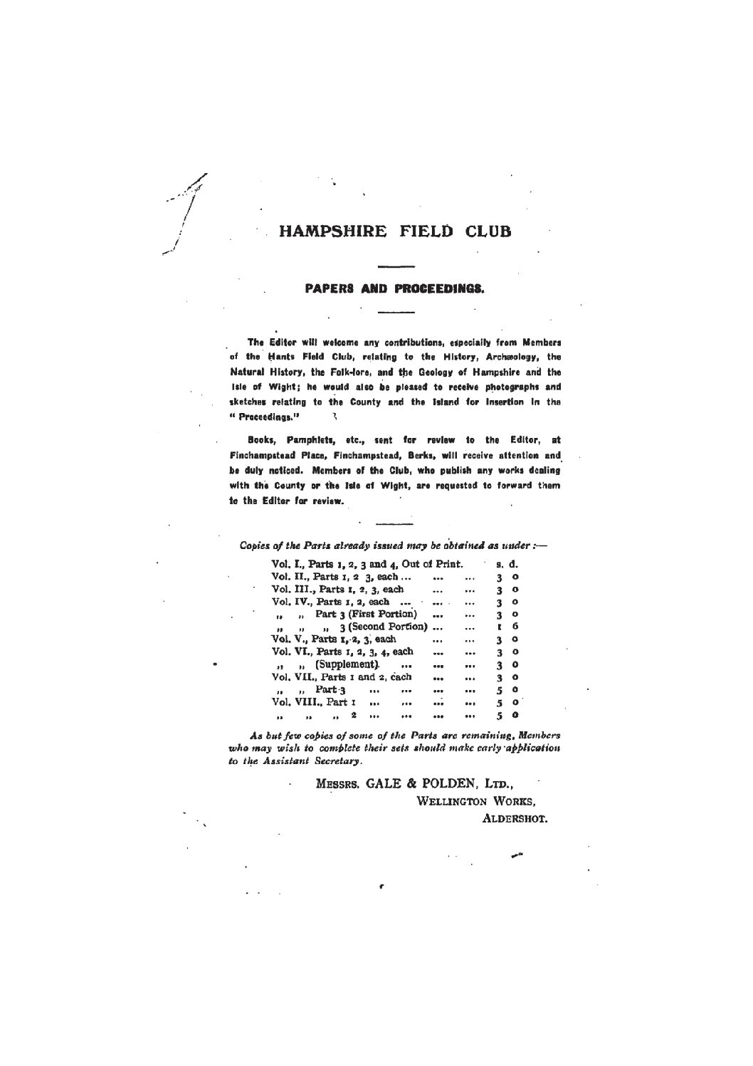 Cover, Title Page, General information on Proceedings, Contents Page and List of Officers