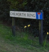Chilworth Ring - road sign