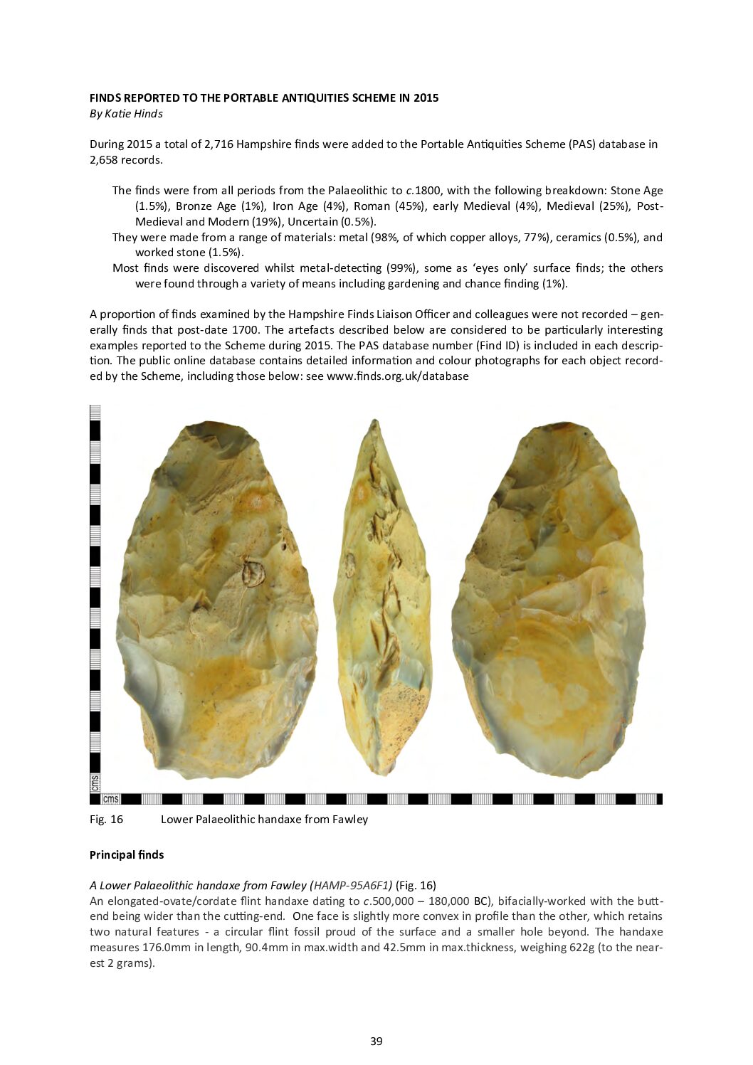 The Portable Antiquities Scheme