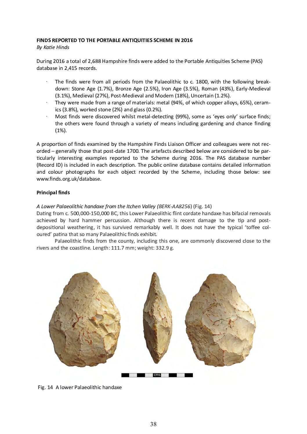 The Portable Antiquities Scheme
